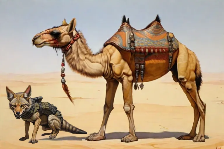 Camel And Jackal Story In Hindi