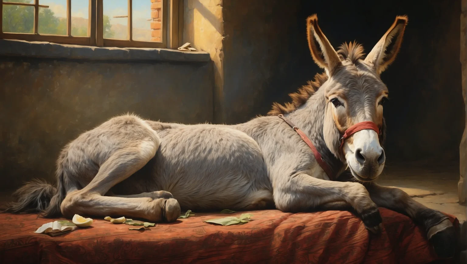 Lazy Donkey Story In Hindi