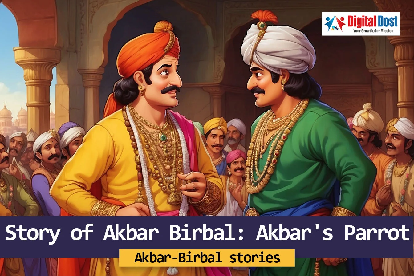 Story Of Akbar Birbal Akbars Parrot