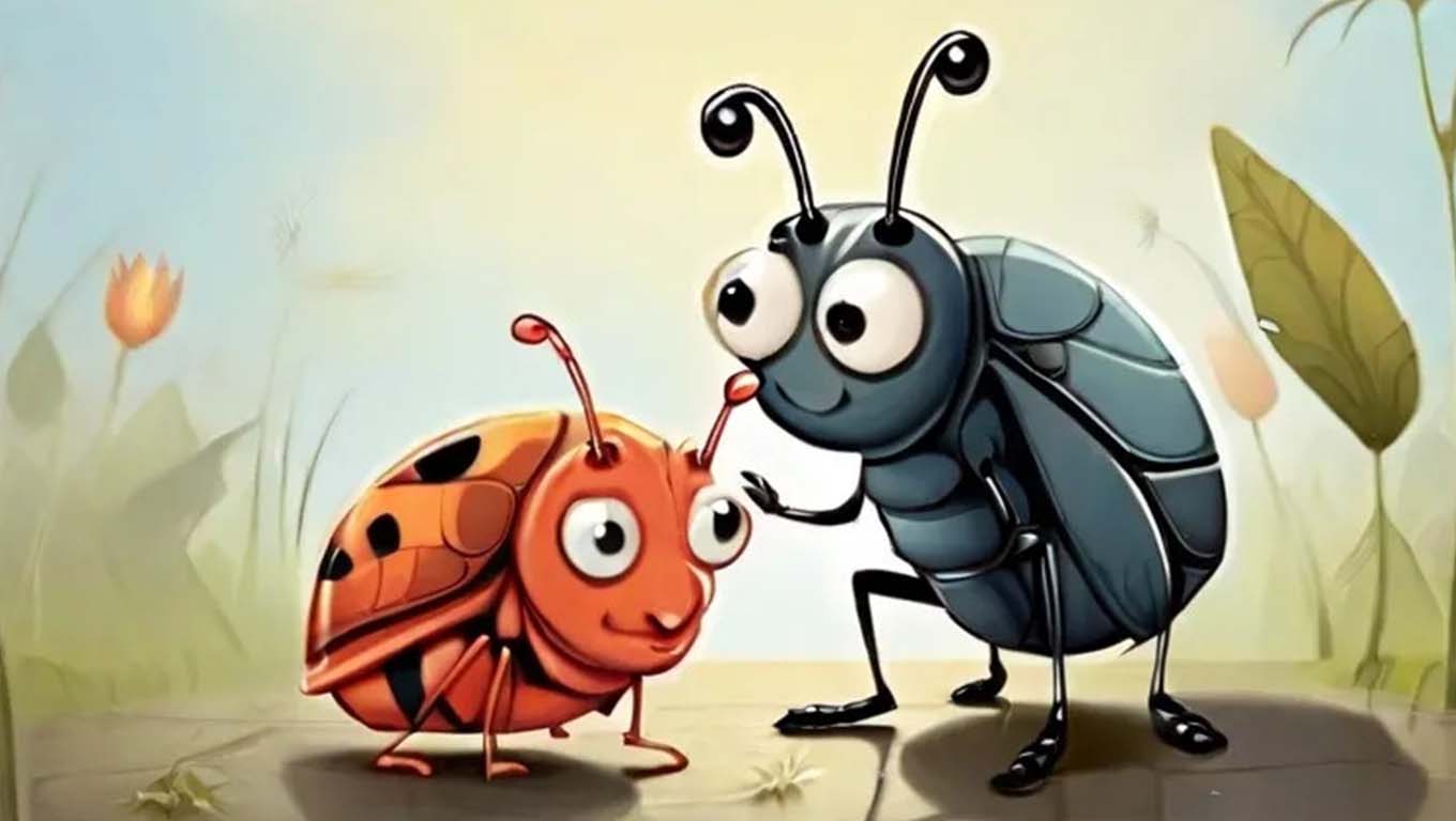 The Bug And The Poor Flea Story In Hindi