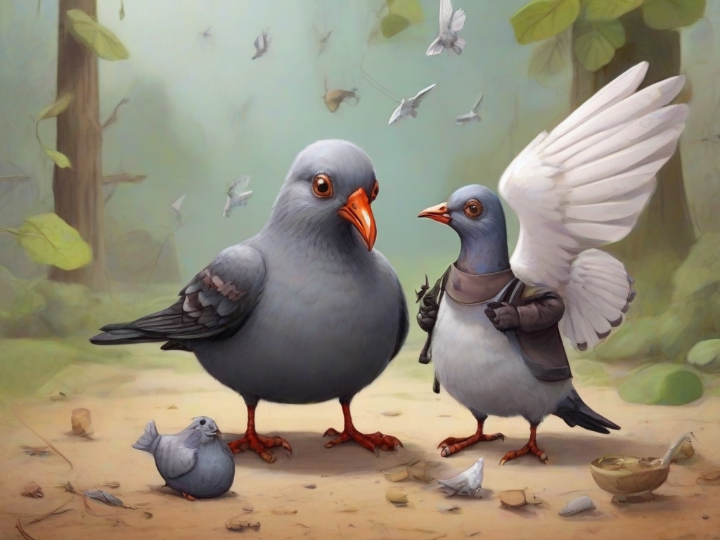 Ant And Pigeon Panchatantra Story