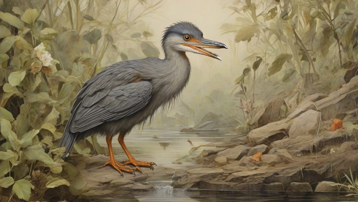 The Story Of The Foolish Heron And The Mongoose