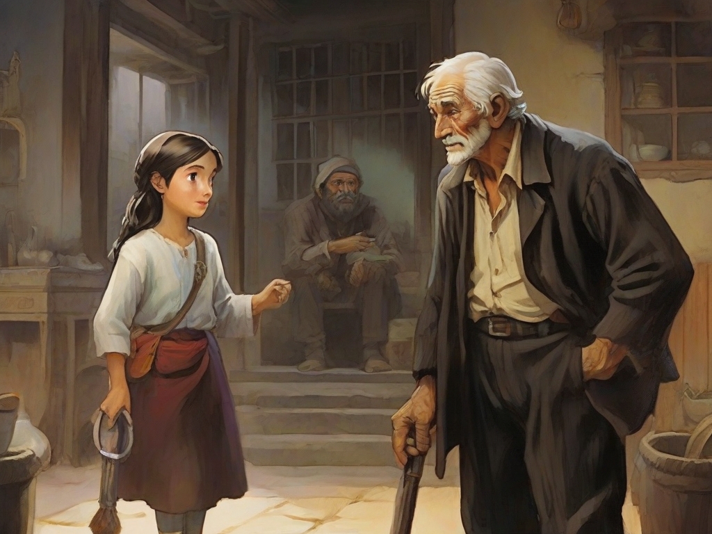 Old Man Young Wife And Thief Story