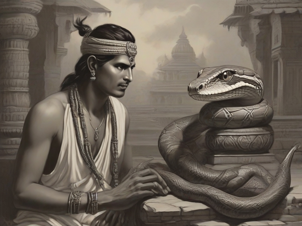 Story Of Brahmin And Snake