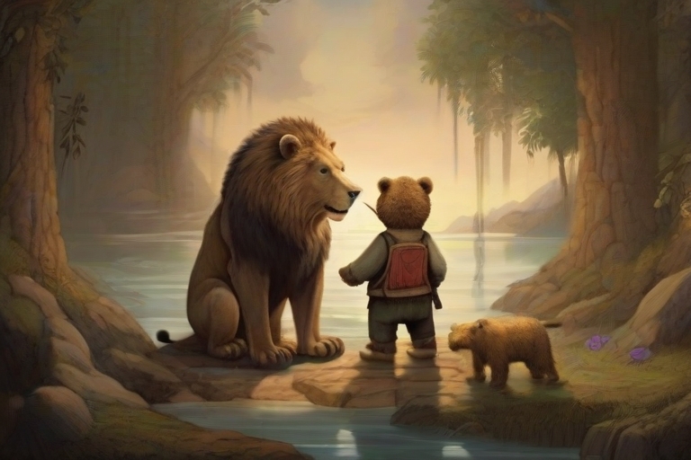 Story Of Lion And Bear