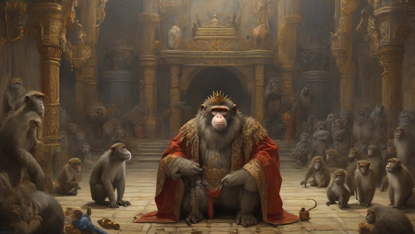 Story Of The King And The Foolish Monkey